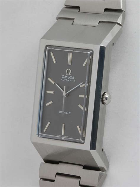 omega de ville automatic watch|omega de ville rectangular watches.